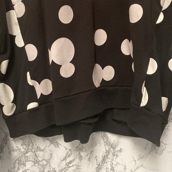 Disney Mickey Mouse Graphic Sweatshirt With Red Sequin Letters Size XXL - Picture 7 of 9